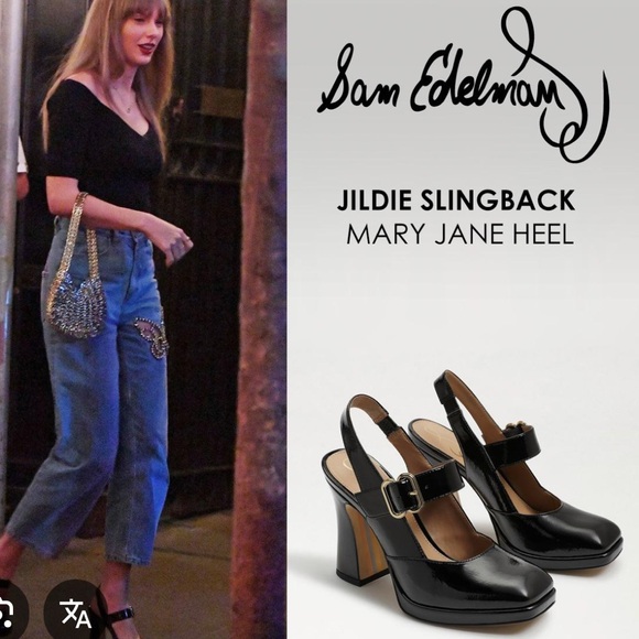 Sam Edelman patent Jilde MaryJane heels. Worn once. - Picture 4 of 5